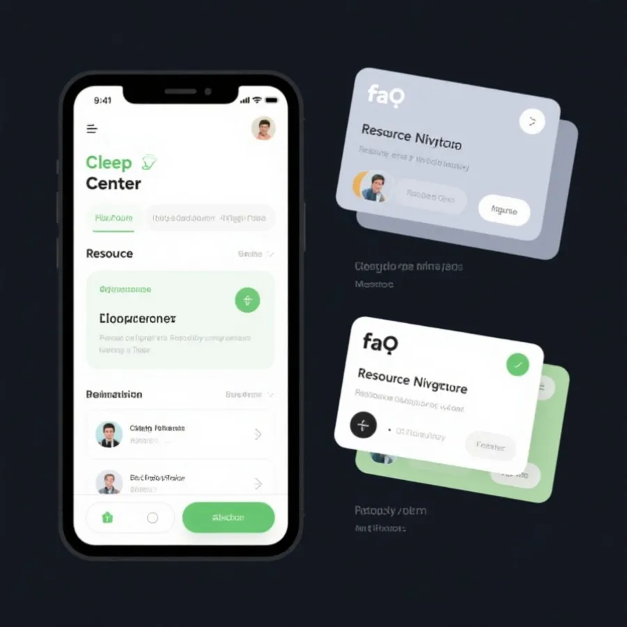 資源導航常見問題示意